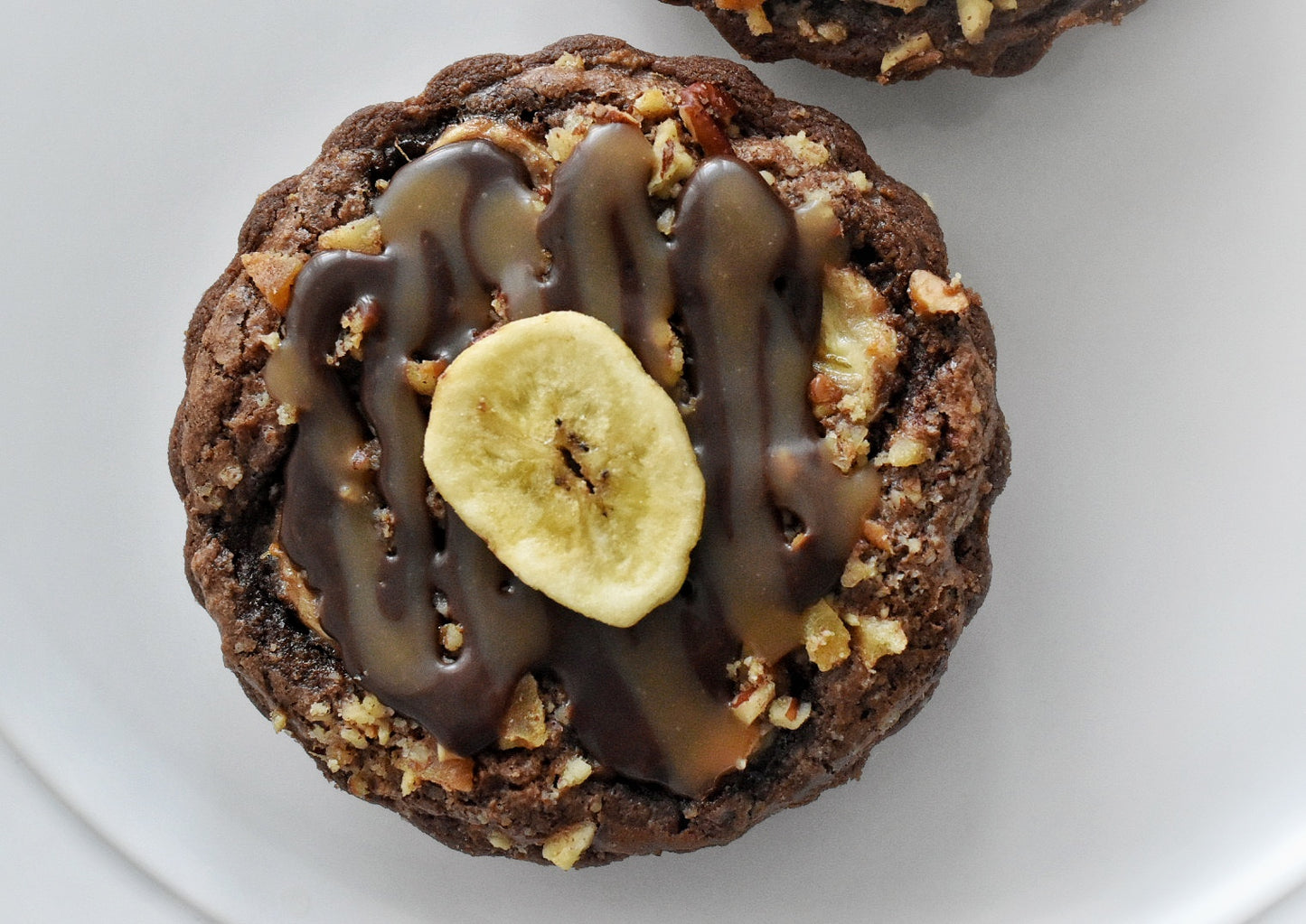 Banana Chocolate Pecan Tart (2 pcs, 4")