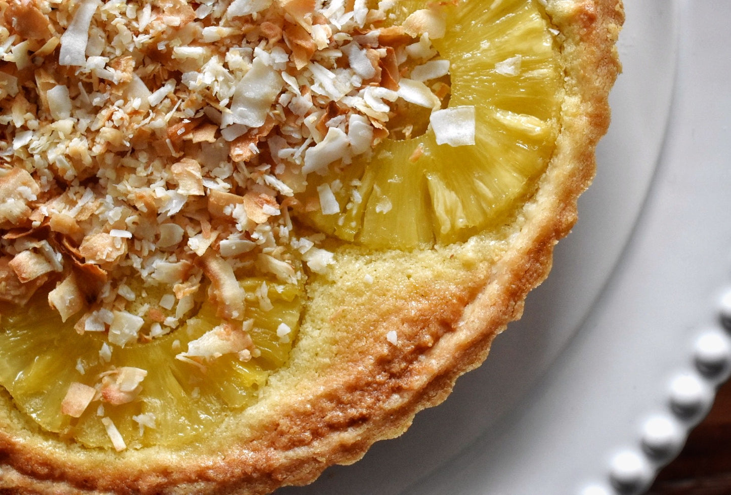 Coconut Pineapple Tart (2 pcs 4" / 9")