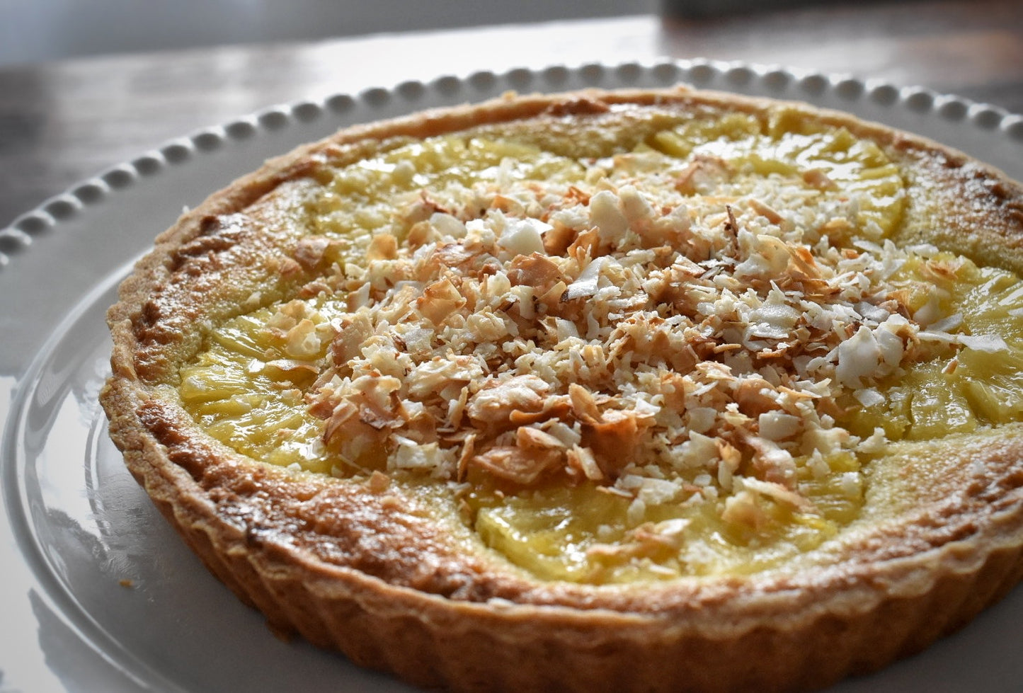 Coconut Pineapple Tart (2 pcs 4" / 9")