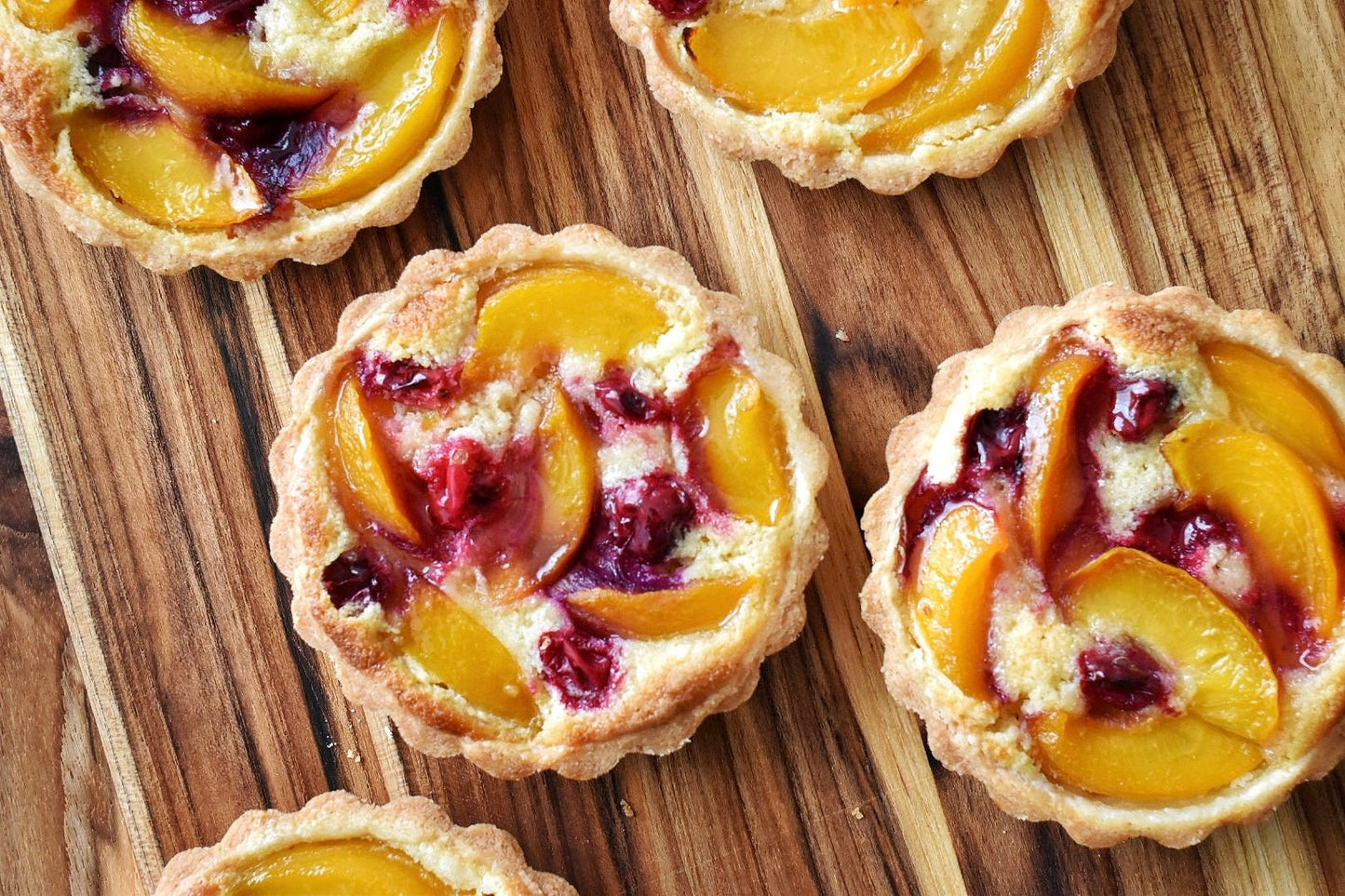 Peach Cranberry Tart (2pcs, 4")