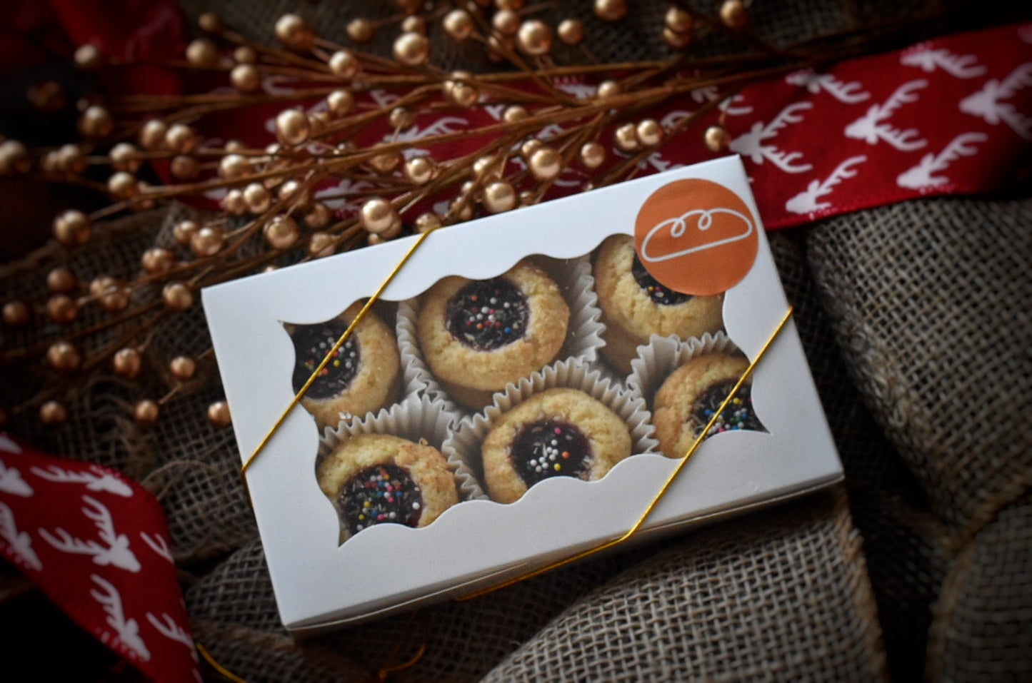 Coconut Thumbprint Cookies (12pcs)