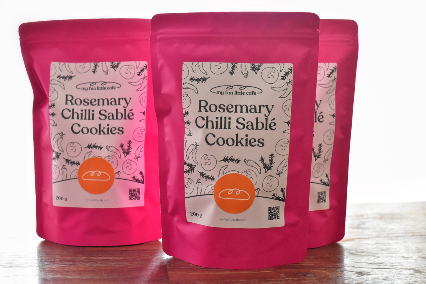 Rosemary Chilli Sablé Cookies (200g)