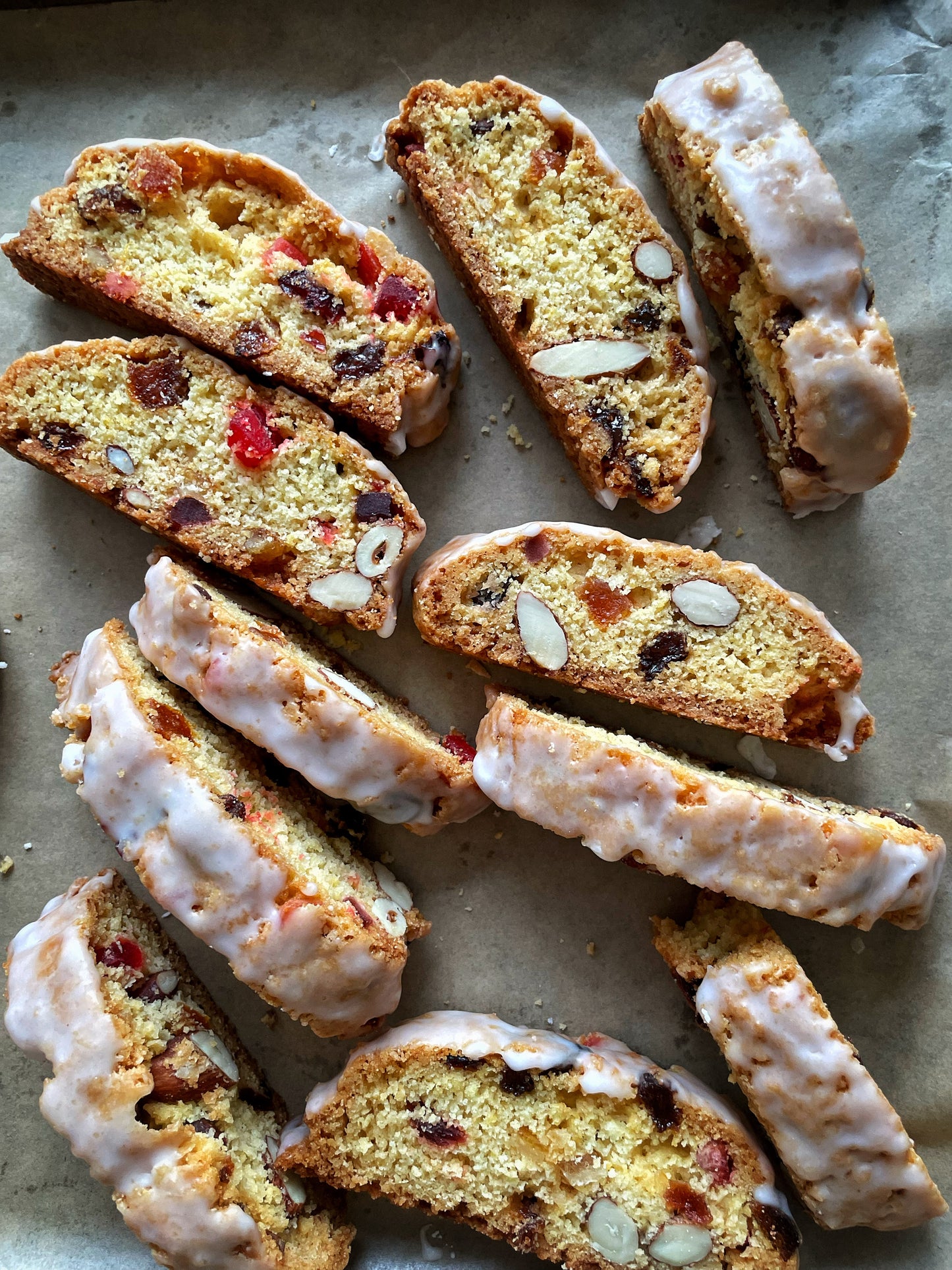 Fruitcake Biscotti