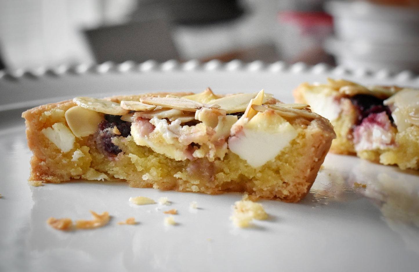 Cherry Almond Cream-cheese Tart (2 pcs, 4")