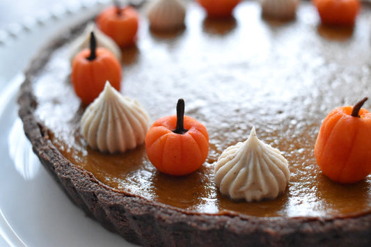 Pumpkin Chocolate Tart (4pcs 4", 9")