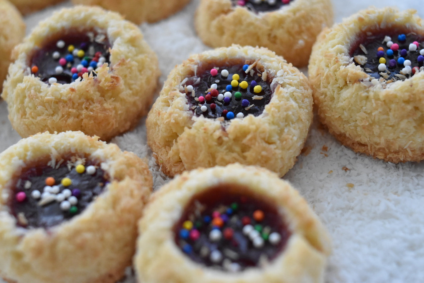 Coconut Thumbprint Cookies (12pcs)