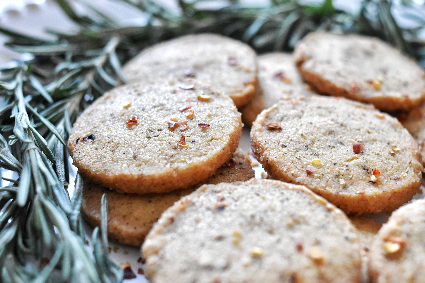 Rosemary Chilli Sablé Cookies