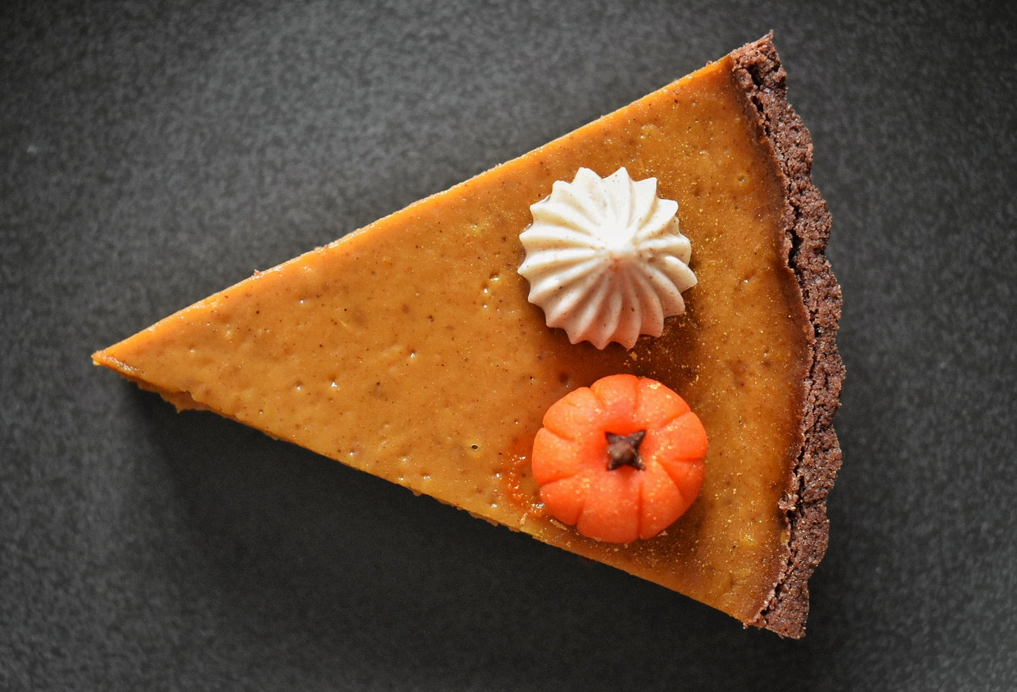 Pumpkin Chocolate Tart (4pcs 4", 9")