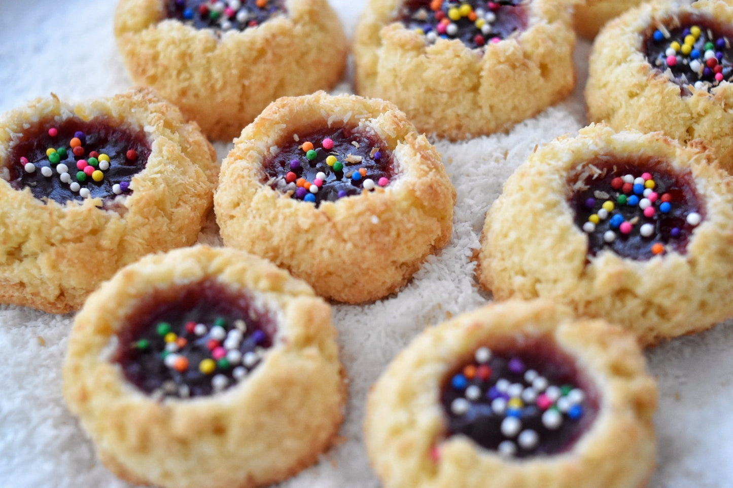 Coconut Thumbprint Cookies (12pcs)