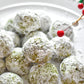 Matcha Snowball Cookies