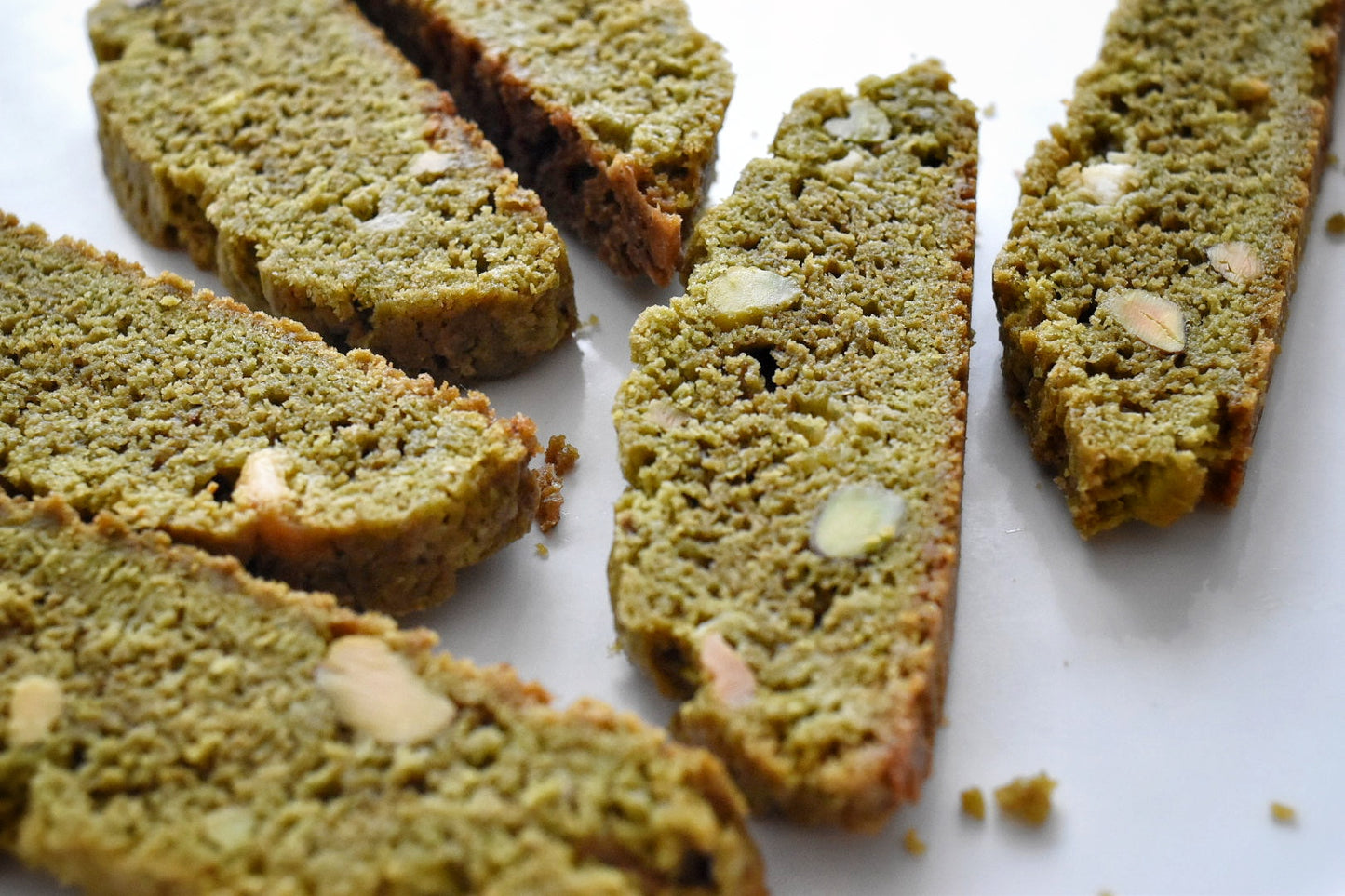 Matcha Pistachio Biscotti (150g/300g)